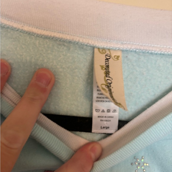 Vintage snowman crewneck Sweatshirt size large - Picture 5 of 5